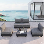 5-Piece Aluminum Patio Furniture Set