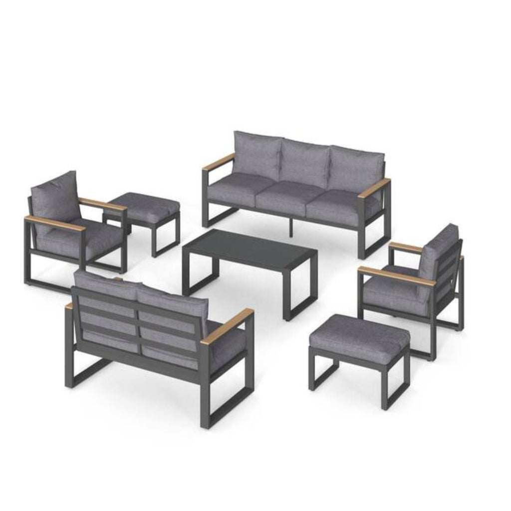 All-Weather 7-Piece Ultra Aluminum Patio Furniture Set