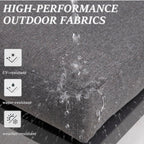 All-Weather 7-Piece Ultra Aluminum Patio Furniture Set