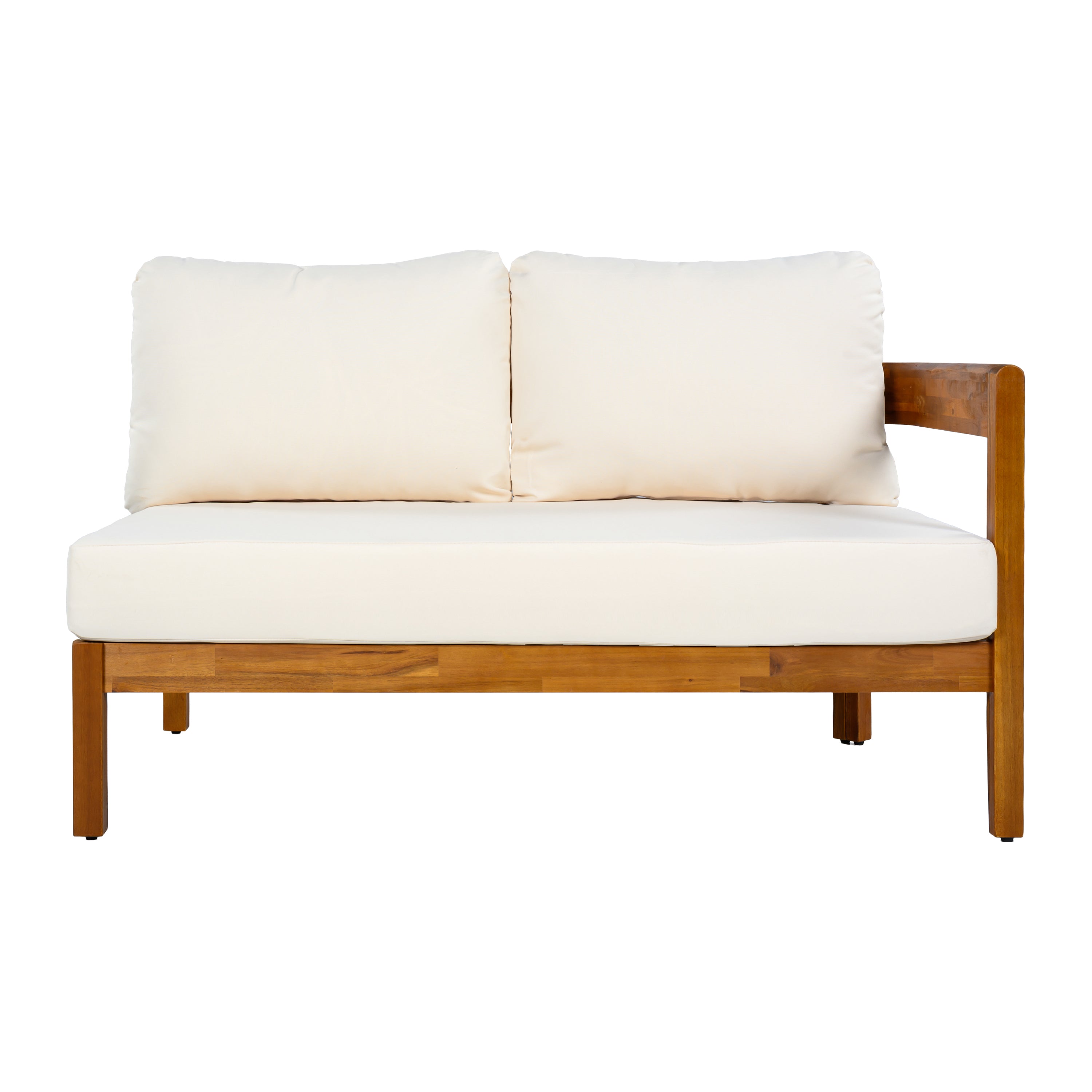 U-Style Acacia Solid Wood Patio Furniture Set
