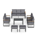 All-Weather 7-Piece Ultra Aluminum Patio Furniture Set