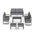 All-Weather 7-Piece Ultra Aluminum Patio Furniture Set