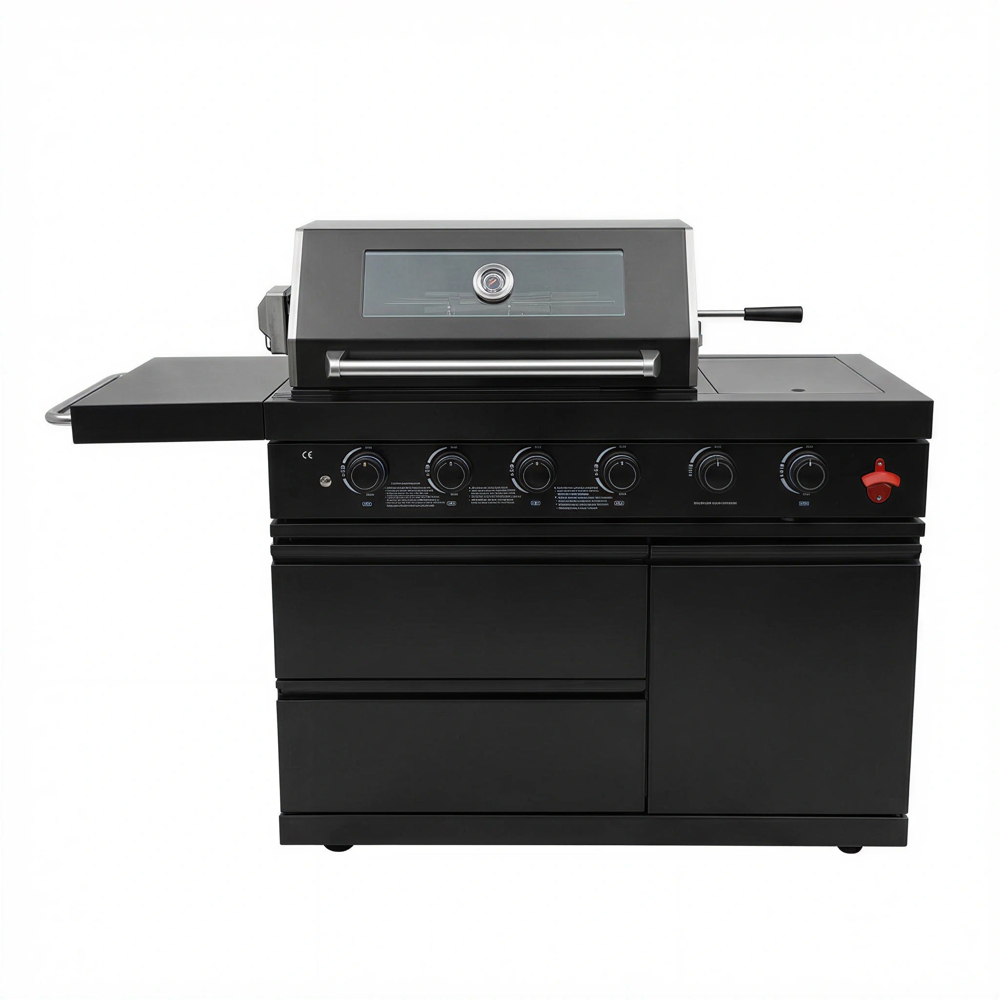 46-Inch Deluxe Stainless Steel Gas Outdoor Kitchen Barbecue Grill