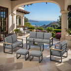 All-Weather 7-Piece Ultra Aluminum Patio Furniture Set