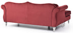 Glory Furniture Hollywood G0669B-SC Sofa Chaise - Burgundy