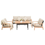 Outdoor Wicker Patio Furniture Sets - 4 Pieces