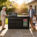 Deluxe Stainless Steel Propane Gas Outdoor Kitchen Grill