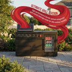 Deluxe Stainless Steel Propane Gas Outdoor Kitchen Grill
