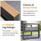 All-Weather 4-Piece Ultra Aluminum Patio Furniture Set