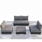 5-Piece Aluminum Patio Furniture Set